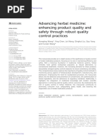 Gabriel Yamamoto Quality Control of Herbal Medicines and Related Areas | PDF
