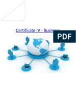 Certificate IV - Business