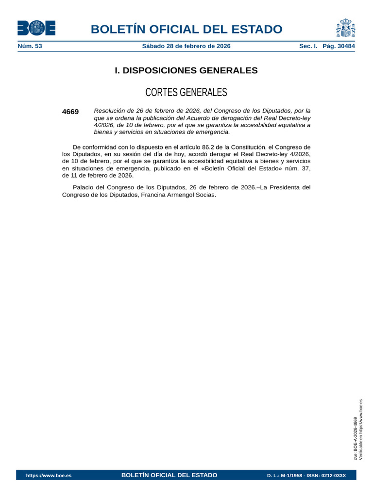 Boe A 2026 4669 | PDF