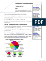 MtCO2e - Metric Tonne Carbon Dioxide Equivalent