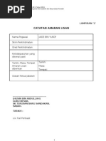 CONTOH PERAKUAN PENAMATAN