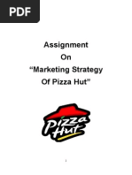 Marketing Strategy of Pizza Hut