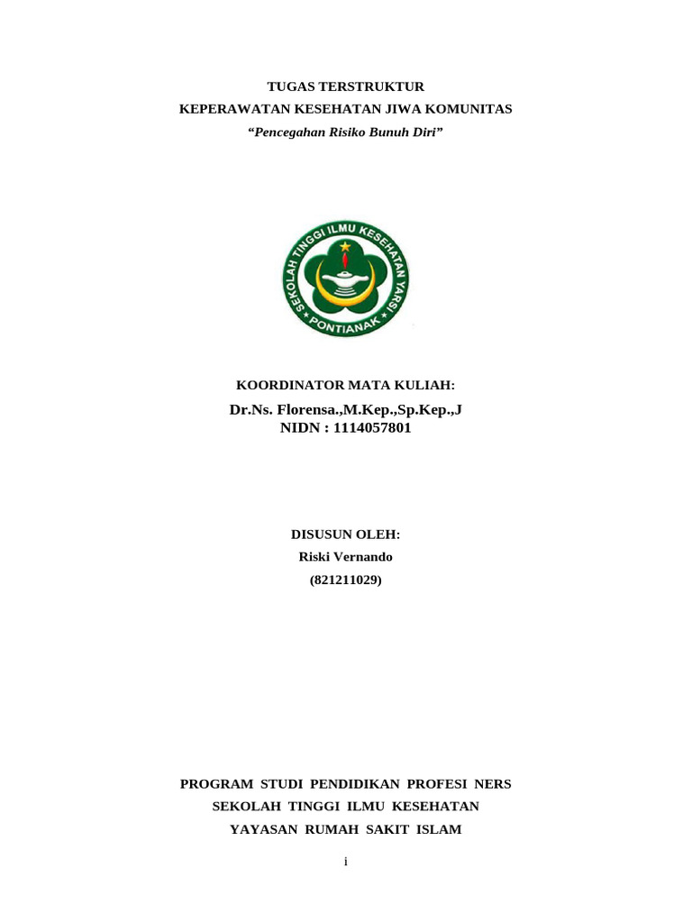Tugas Terstruktut - Riski Bernando | PDF