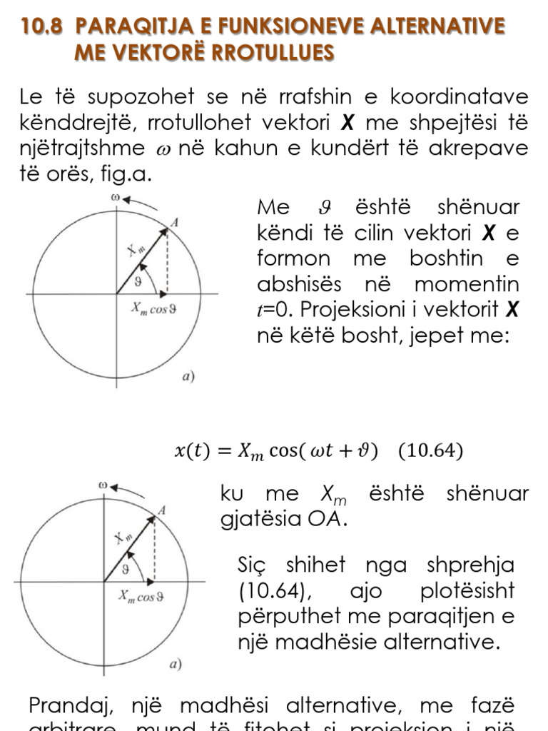 Ne Vektor Rrotullues | PDF