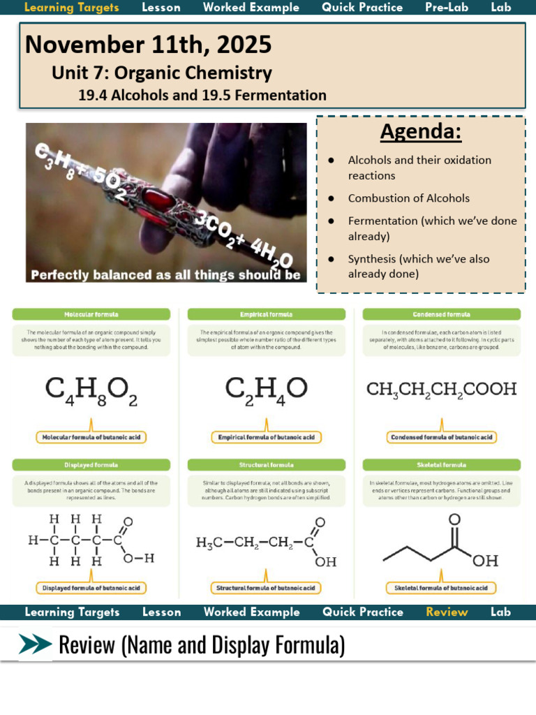 7.4 Alcohols and Fermentation | PDF | Ethanol | Fermentation