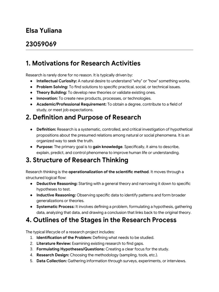 Research Methodology A Comprehensive Overview | PDF | Methodology | Theory