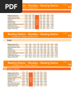 UTS Tech Lab Shuttle Bus Timetable | PDF | Bus | Public Transport
