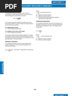 Accumulator Sizing Data