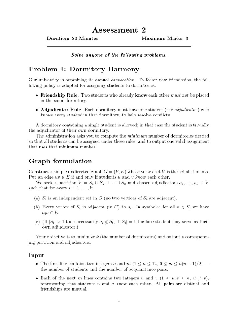 Assessment 2 | PDF | Applied Mathematics | Computational Complexity Theory