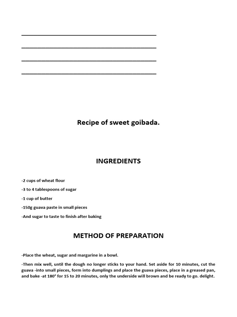 Ingredients | PDF