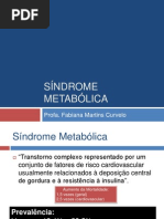 SÍNDROME METABÓLICA