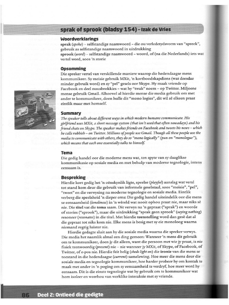 Sprak of Sprook (X-Kit Notas + Vrae) | PDF