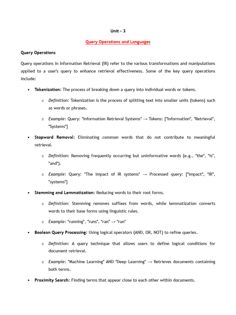 Unit 3 - Ir | PDF