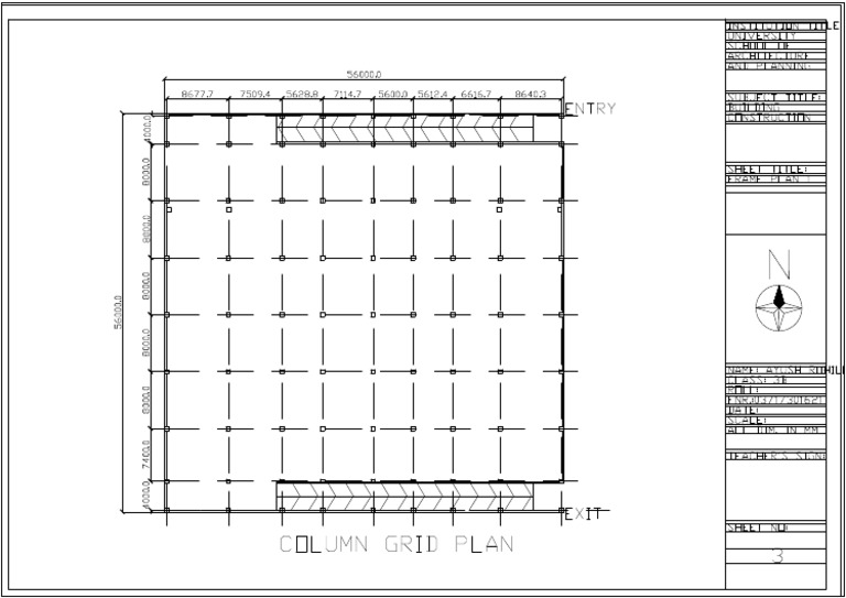 Column Grid Plan | PDF