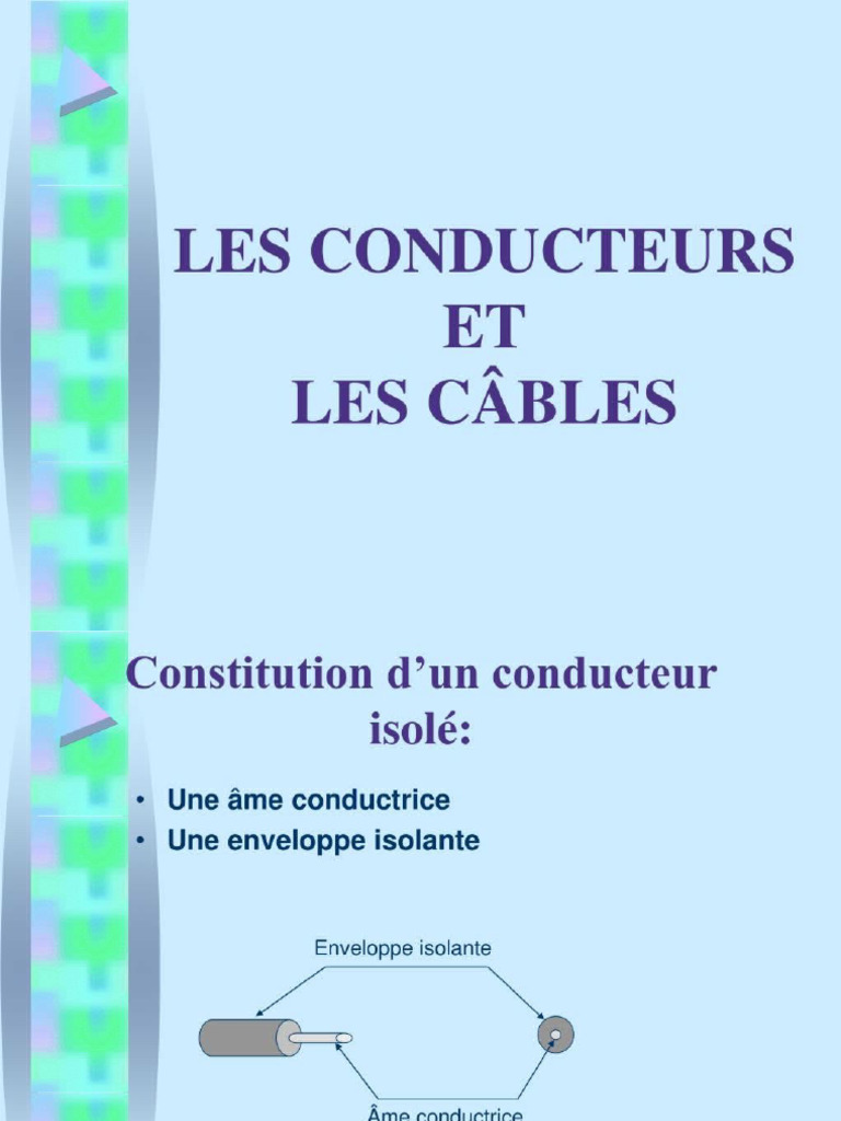 Les Conducteurs Et Les Câbles | PDF