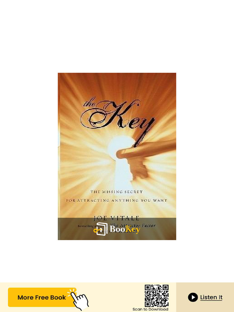 The Key | PDF | Thought | Law Of Attraction (New Thought)