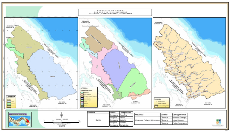 Mapa 154 Río Chucunaque | PDF