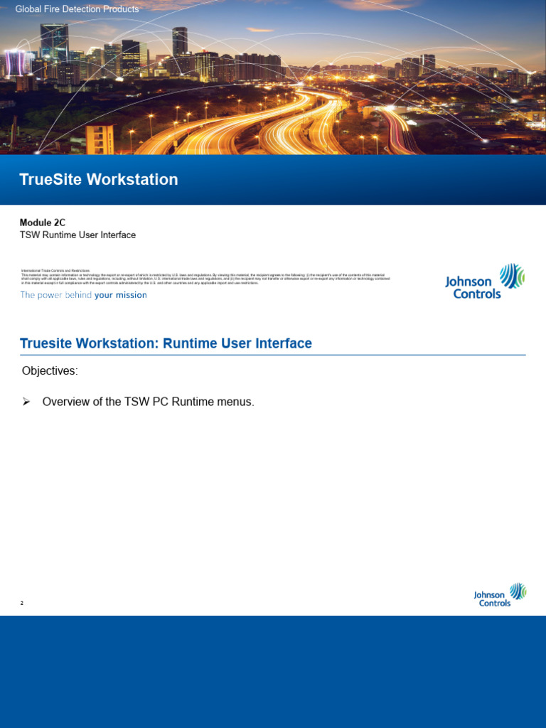 Mod A02C - TSW TSW PC Runtime User Interface - 1.5 | PDF | Graphical ...