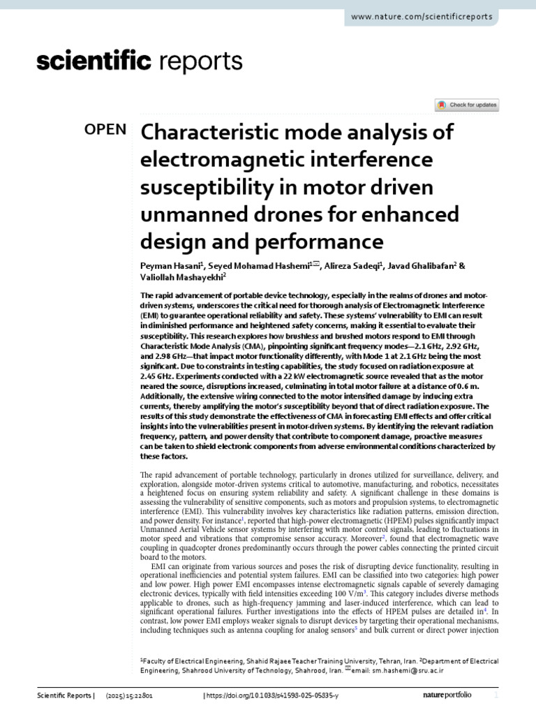 Characteristic Mode Analysis of Electromagnetic Interference ...
