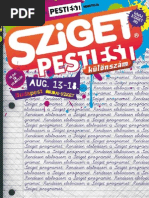 Sziget Programfüzet 2008 | PDF