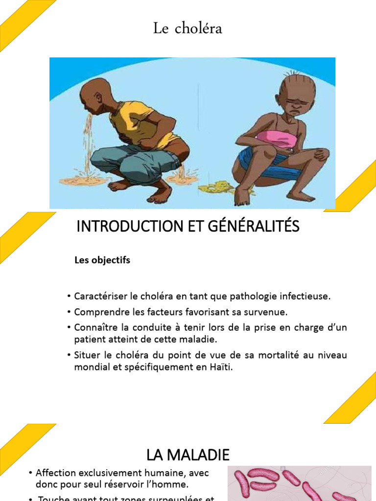 1 Cholera | PDF | Choléra | Médecine clinique