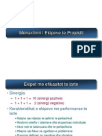 6) .Menaxhimi I Ekipeve Te Projektit