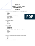 Download BC0034 COMPUTER CONCEPTS  C PROGRAMMING PAPER 1 by SeekEducation SN100602838 doc pdf