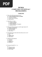 Download BC0034 COMPUTER CONCEPTS  C PROGRAMMING PAPER 2 by SeekEducation SN100602932 doc pdf