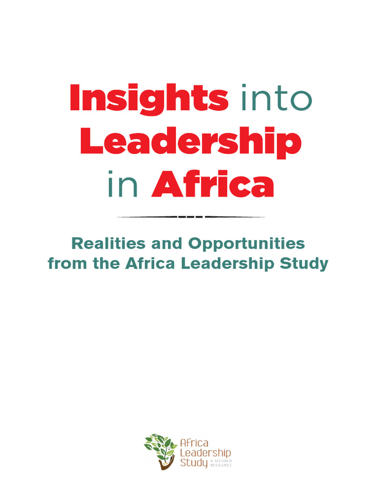 African Leadership Study | PDF | Leadership | Kenya