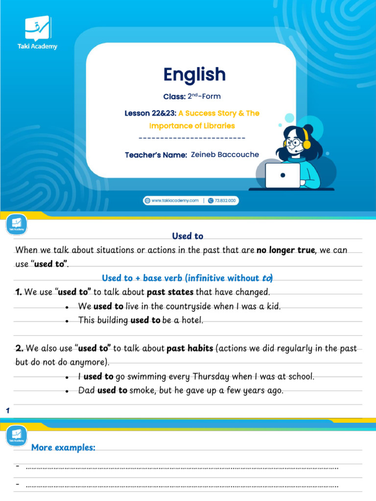 6985b5e87a150 - 2nd-Form - Lessons 22&23 | PDF | Libraries | Ludwig Van ...
