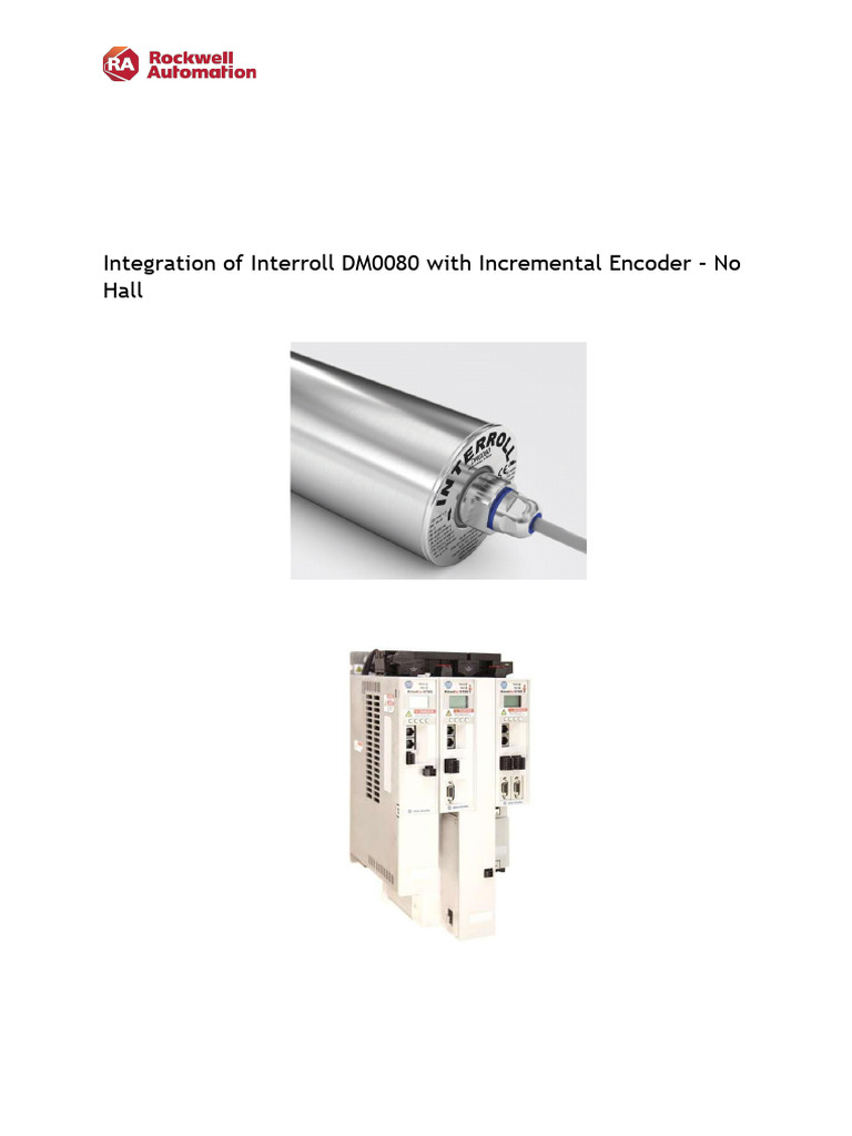 Interroll DM080 Integration V2 | PDF | Automation | Power Supply