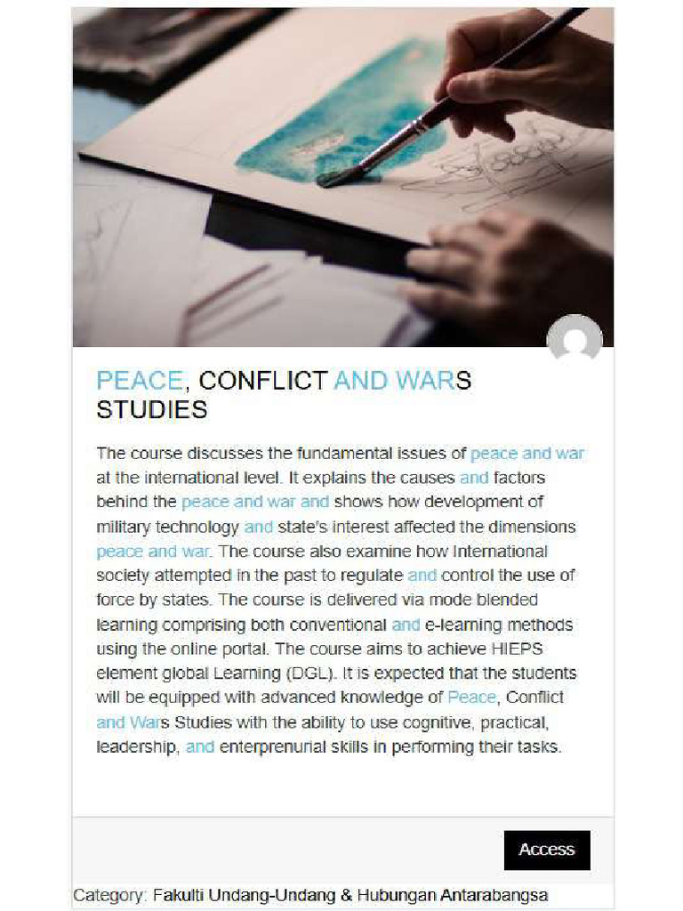 Peace | PDF