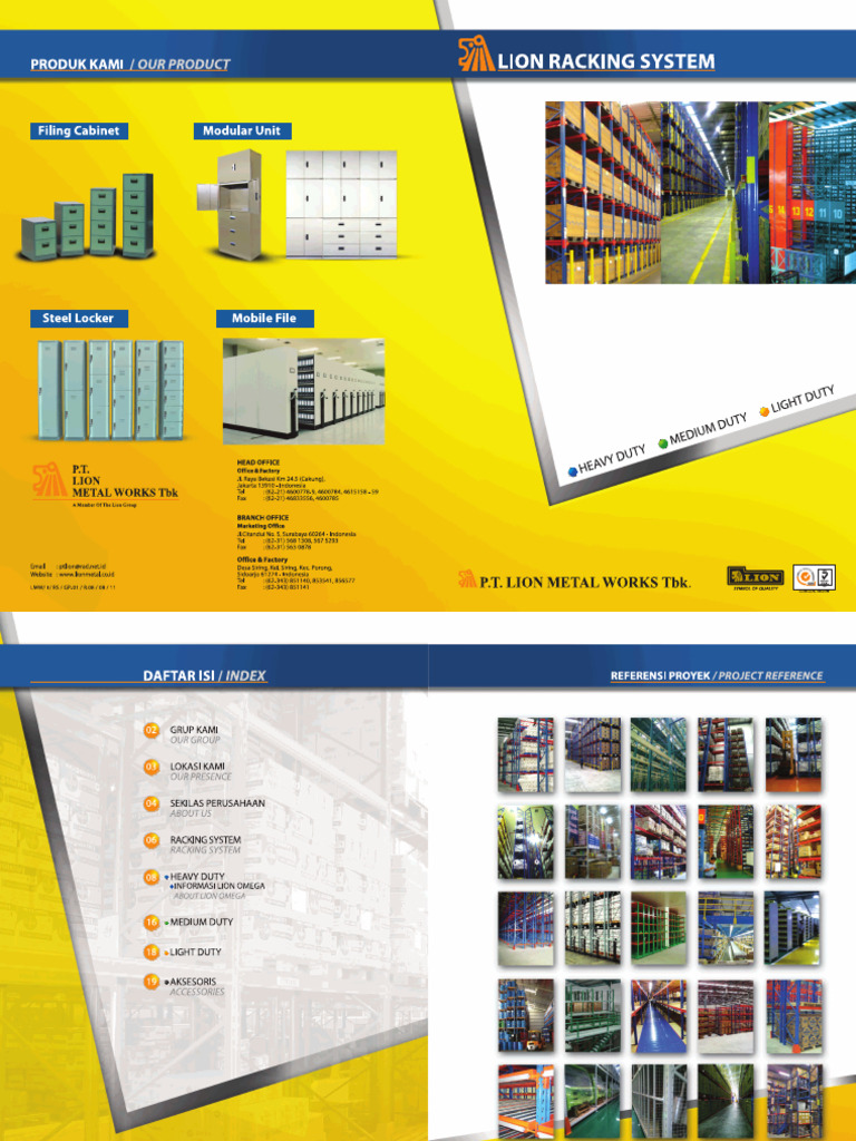 Racking System Lion | PDF