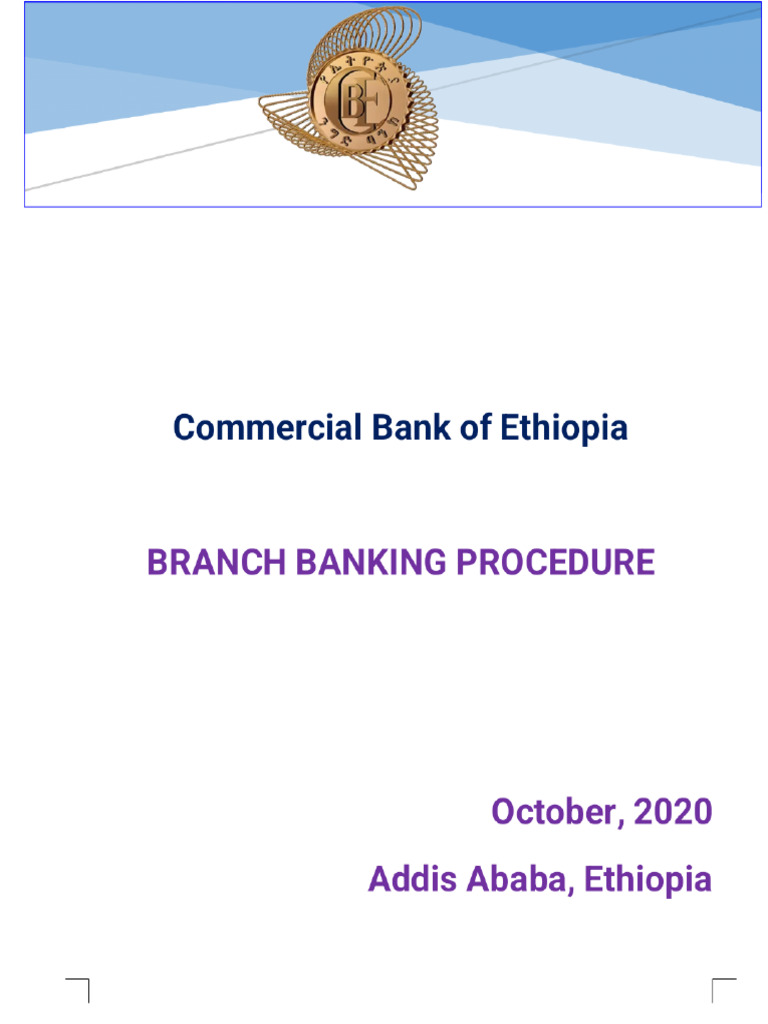 Branch Banking Procedure Final - Phoenix | PDF