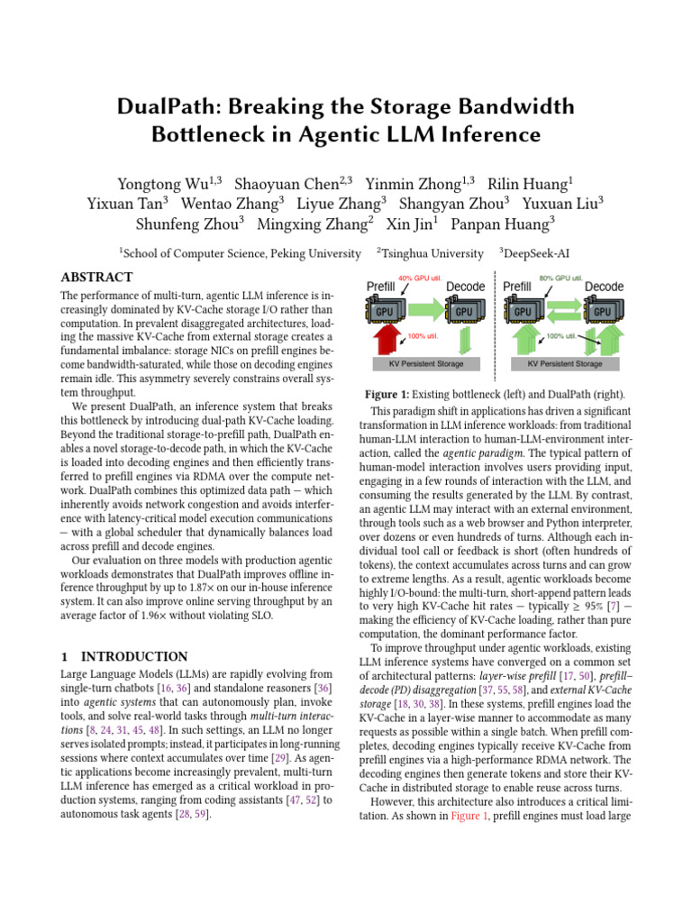Dual Path Deepseek | PDF | Cache (Computing) | Computer Data Storage