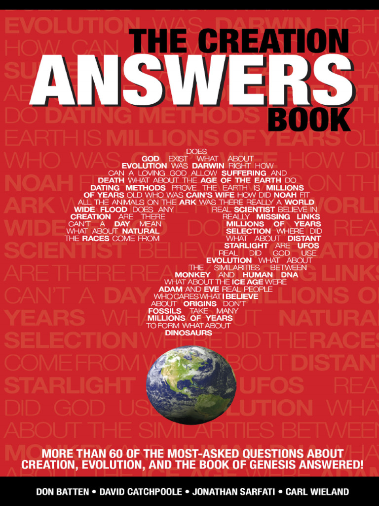 The Creation Answers Book | PDF | Natural Selection | Science