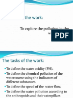 Research Work On Water Pollution