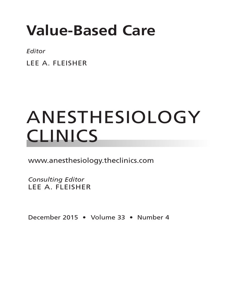 Value Based Care | PDF