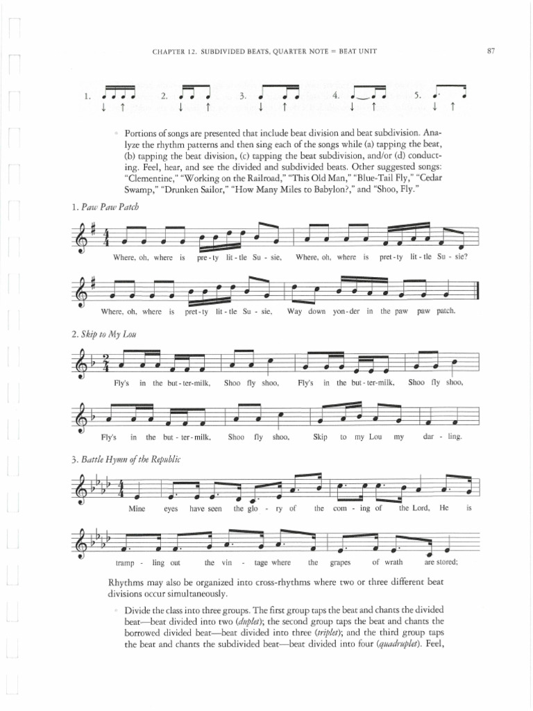 Chapter 12 Rhythm | PDF