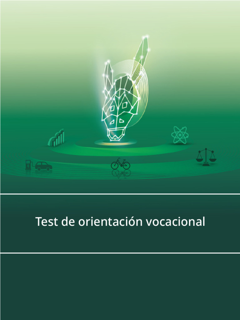 Test Orientacion Vocacional 2026 | PDF | Humanidades | Science