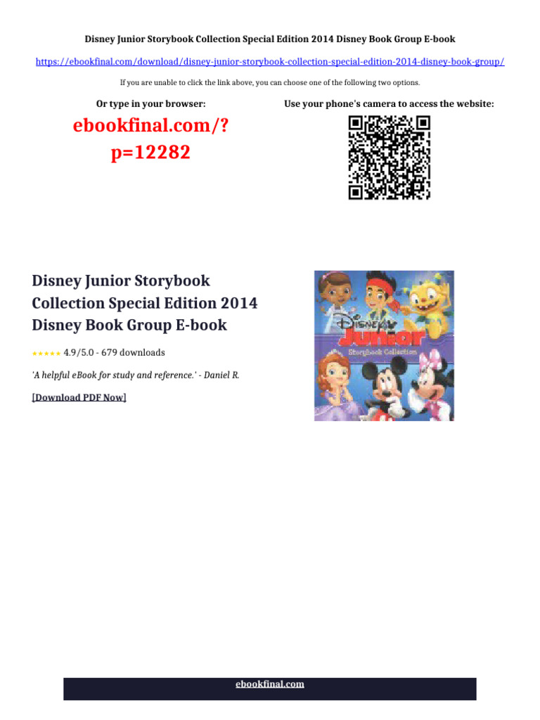 Disney Junior Storybook Collection Special Edition 2014 Disney Book ...