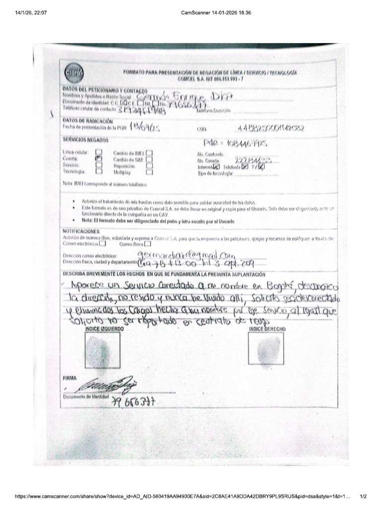 Queja | PDF