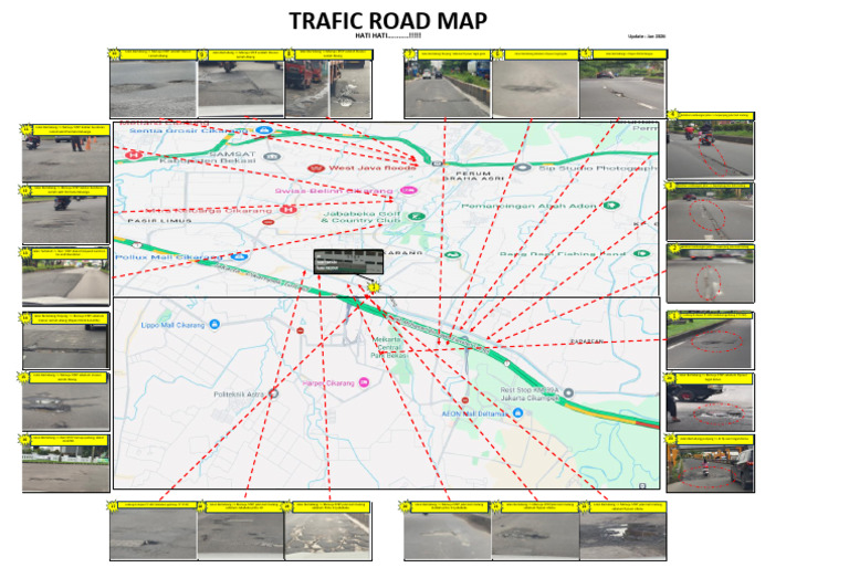 Traffic Road Map1 | PDF