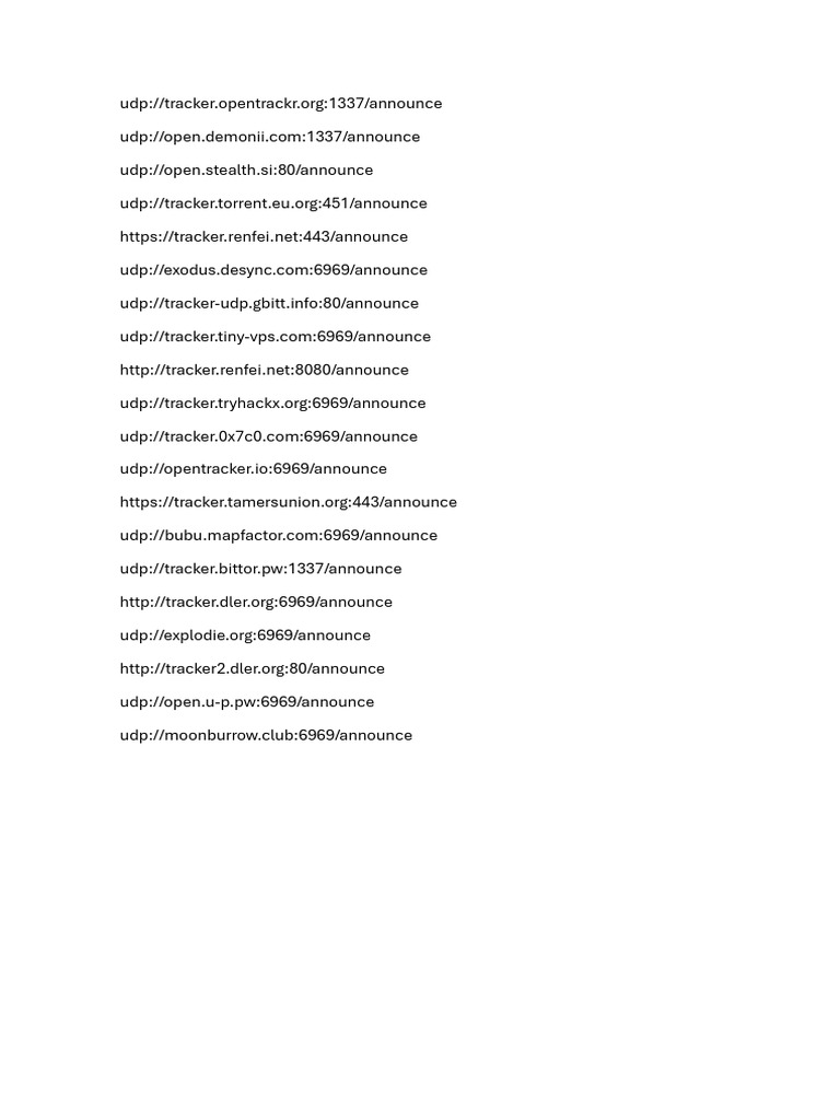 Trackers | PDF