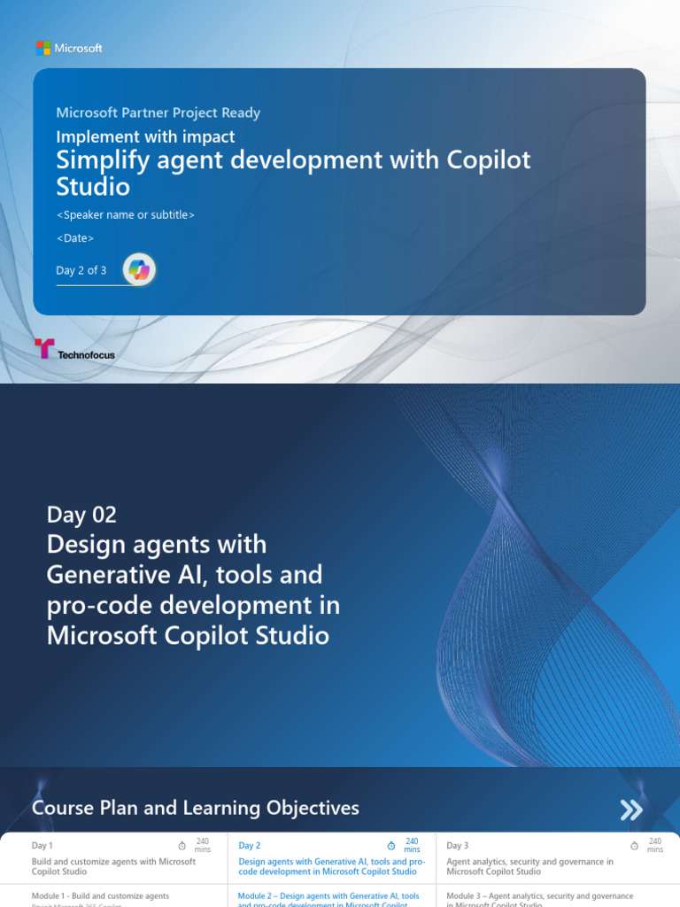 Day 2 - Design Agents With Generative AI, Tools and Pro-Code ...