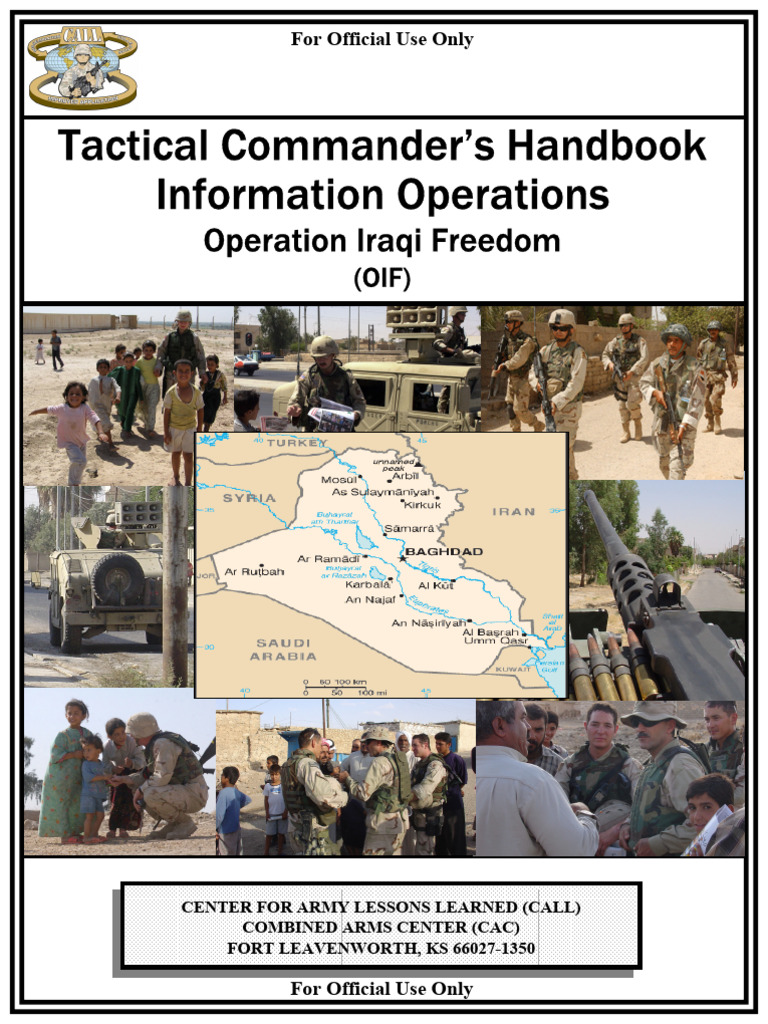 CALL IraqInformationOperations | PDF | Iraq | Arabs
