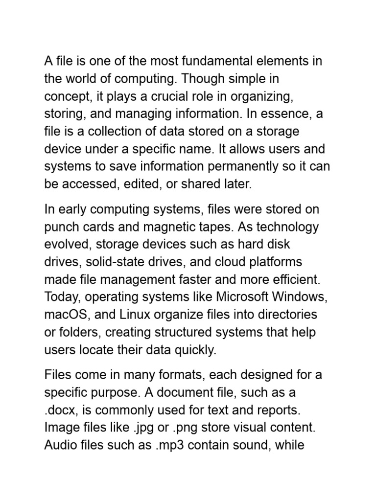 file | PDF | Computer File | File Format