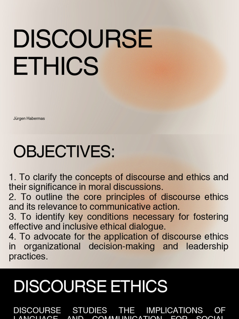Discourse Ethics - 20260227 - 160015 - 0000 | PDF | Rationality