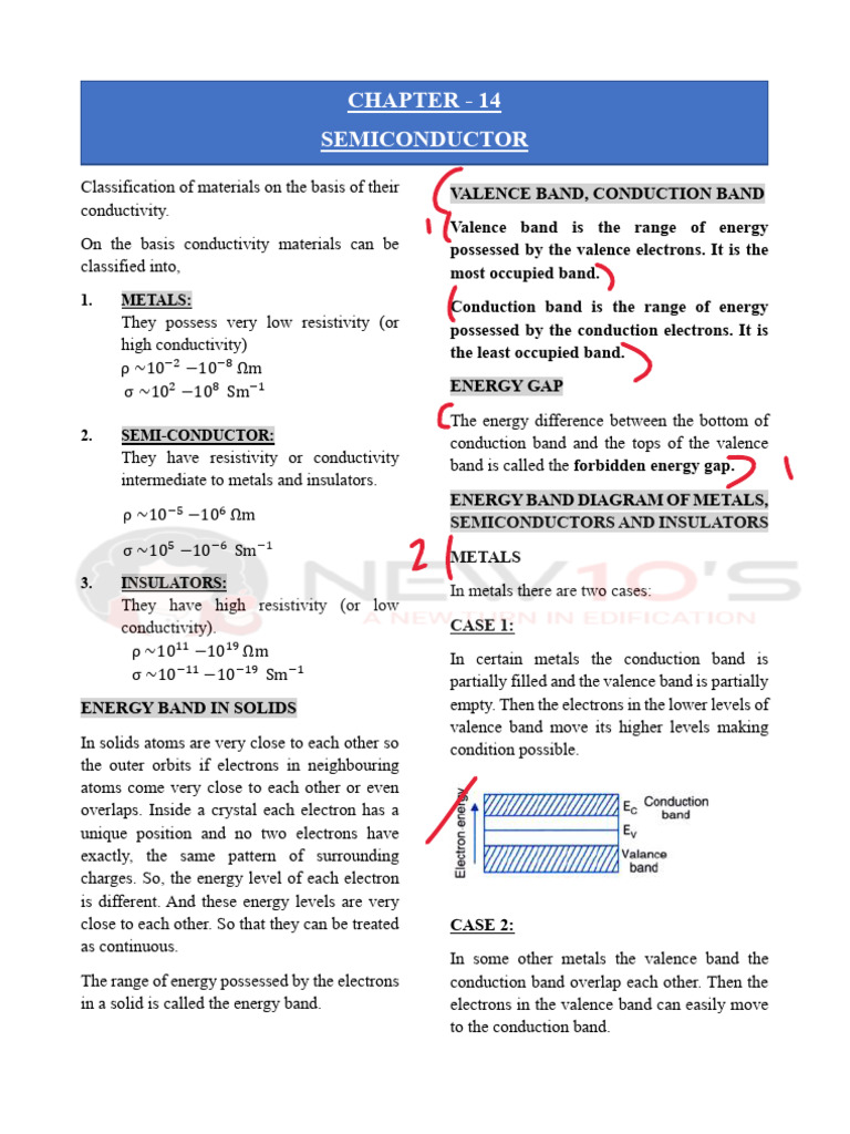 +2 - Physics - Chapter - 14 | PDF | P–N Junction | Rectifier