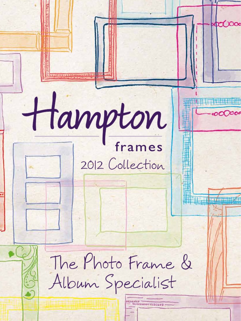 Hampton Frames Spring/Summer 2012 Catalogue | PDF | Mirror | Building ...